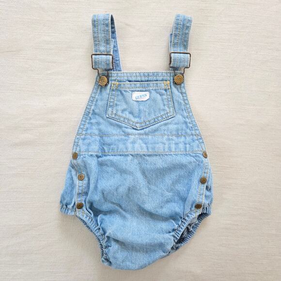 Vintage Guess Denim Sunsuit 12 months - Picture 1 of 5